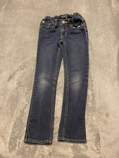 Est. 89 Place Size 6X/7 Skinny Stretch Girl's Dark Navy Blue Jeans