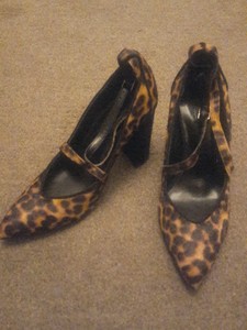 m&s leopard print shoes