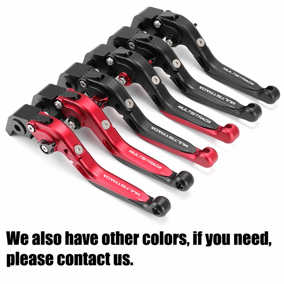 Adjustable Extendable Brake Clutch Levers For DUCATI Multistrada 1260/S 1200/S — 第 4/4 张图片