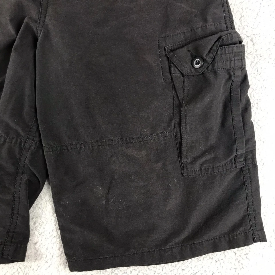 Pantalones Cortos Carga Urban Pipeline Jóvenes Niños XL Negros Debajo de la Rodilla Sueltos Grunge Foto 2 de 4