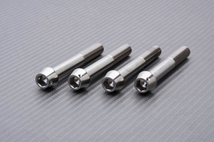 Goupilles étrier de frein radial Kawasaki H2SX axes titane pour visserie moto sport