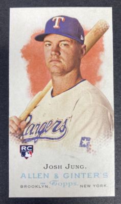 Josh Jung 2023 Topps Allen & Ginter Mini Rookie Design Variation