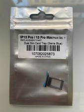 DUAL SIM CARD TRAY - PHONE 13 PRO/13 PRO MAX- SIERRA BLUE 5873
