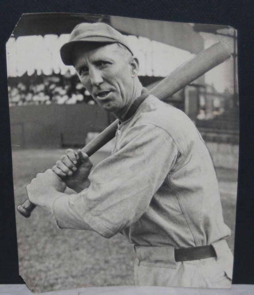 Circa 1920's, Hank Gowdy, Baseball Star & War Hero, Original Vintage 1