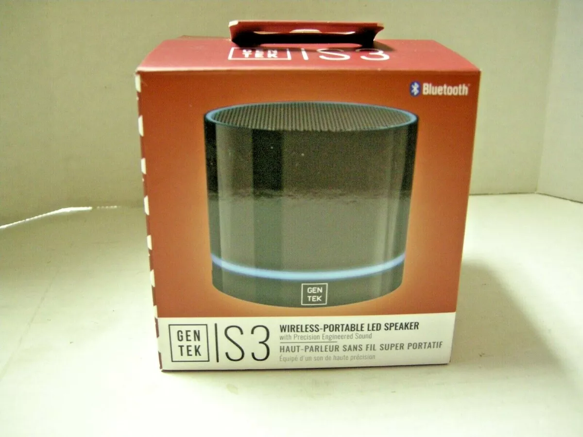 Gen tek wireless super portable hotsell led speaker