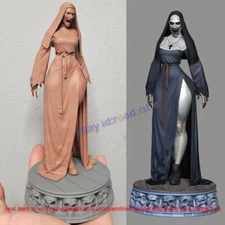 The Nun Female 1/12 1/8 1/6 1/4 1/3 Model Kit Unpainted Unassembled 3D Printing