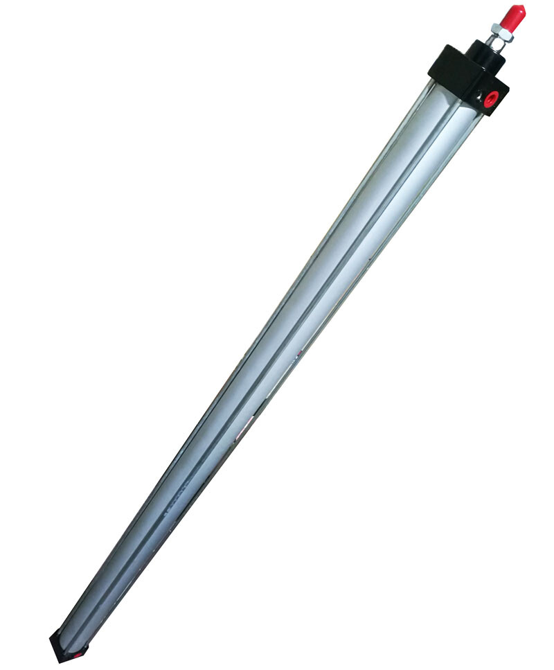 Pneumatic Air Cylinder Dual Action 1.5'' Cylinder Bore 40'' Stroke Single Rod