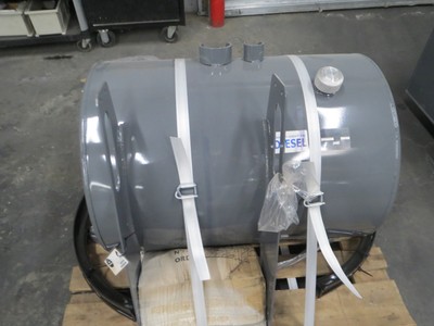 fuel tank gallon auxiliary truck crane dia cylinder steel bed