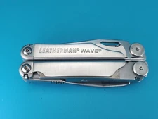 Leatherman Wave Multi Tool! Stainless! Retired! Free Shipping!