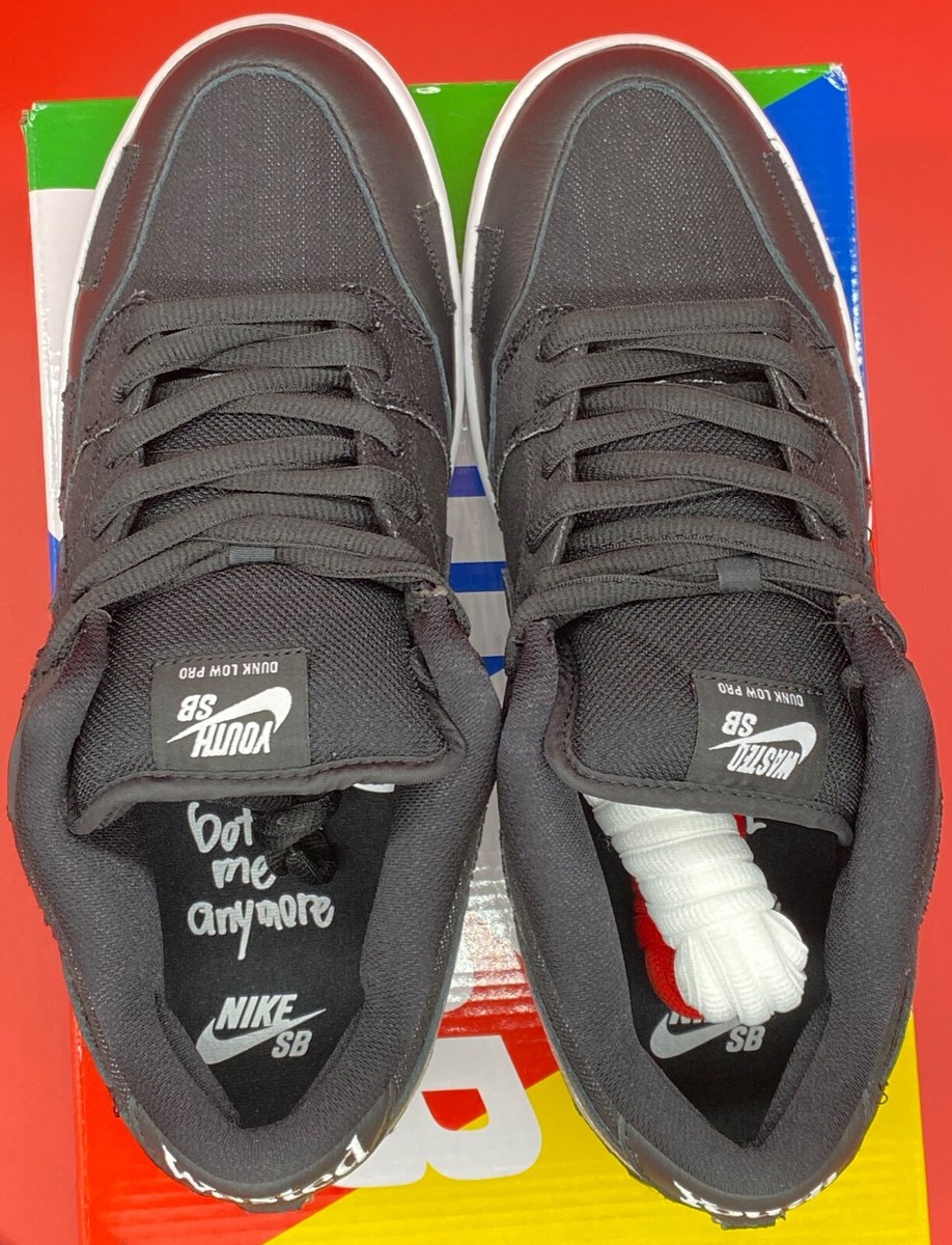 Nike Dunk Low SB x Wasted Youth New Deadstock Size 7 7.5 8.5 Nike Dunk Low SB x Wasted Youth New Deadstock Size 7 7.5 8.5