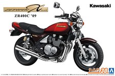 1:12 Scale Aoshima Kawasaki ZR400C Zephyr ? ?09 Motorcycle Bike Model Kit