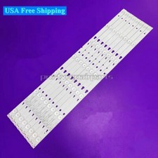 8Pcs LED Strips For TCL T0T 55D2700 UD 8X7 3030C V1 55US57 55US57TGAA 55US5800