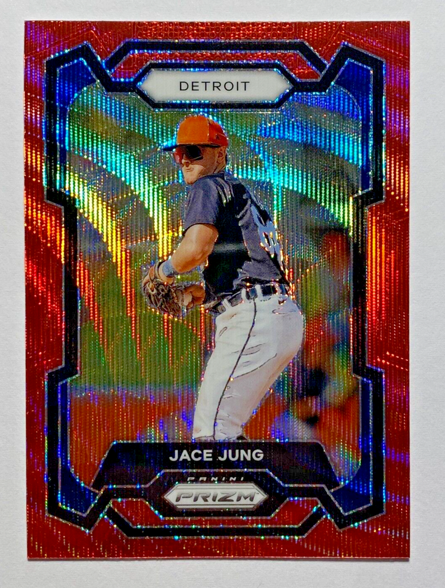 2024 Panini Prizm Baseball #225 JACE JUNG Ruby Wave Prizm | eBay