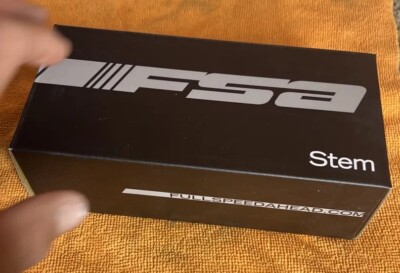 FSA NS ACR Alloy Road Bike Stem 31.8 x 90 mm 6º Black Gravel