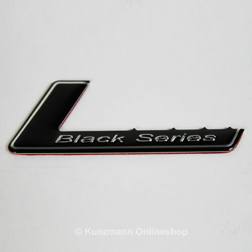3D Black Series Trunk Rear Tailgate Emblem Badge Decals Sticker C E S CL CLS/G