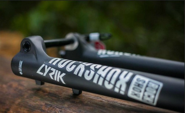 rockshox lyrik ultimate decals silver
