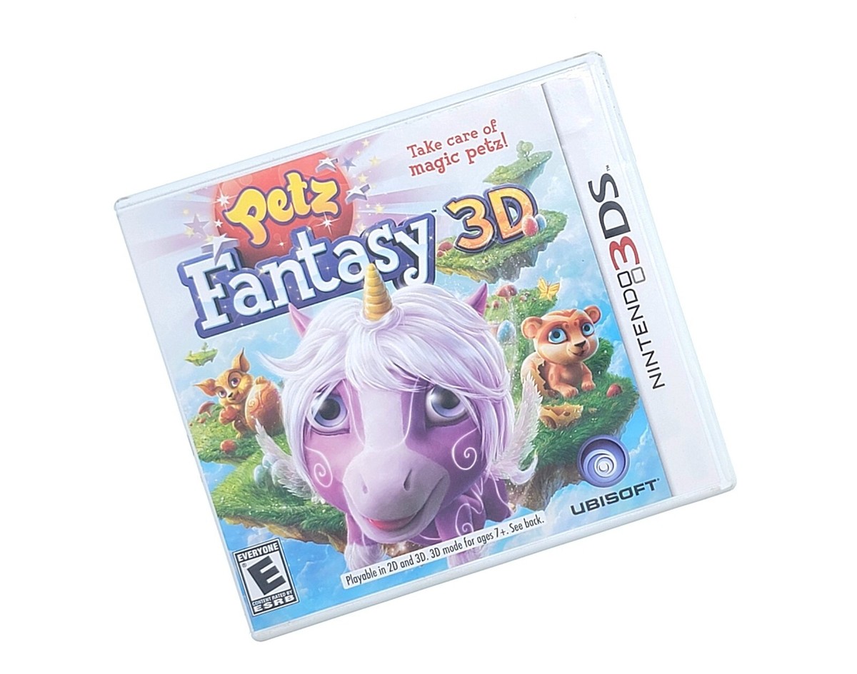 Petz Fantasy 3D (Nintendo 3DS, 2011) Complete With Manual CIB | eBay
