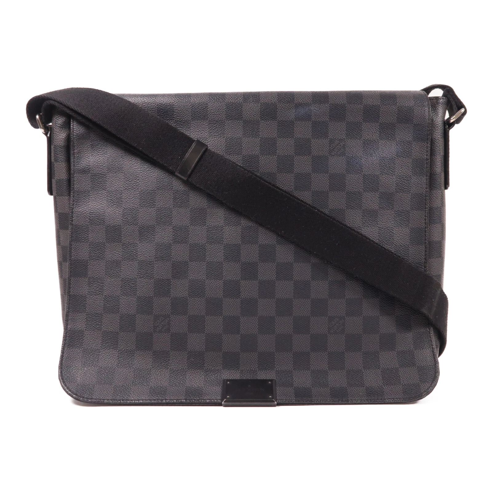 LOUIS VUITTON（LV） Borsa a tracolla Louis Vuitton LV SHW District GM damier grafite nera