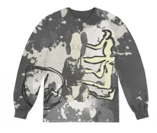 Travis Scott Cactus Jack + Kaws For Fragment Tie Dye T-Shirt