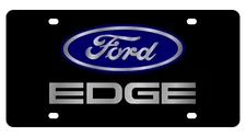 For Ford Edge Carbon Steel License Plate