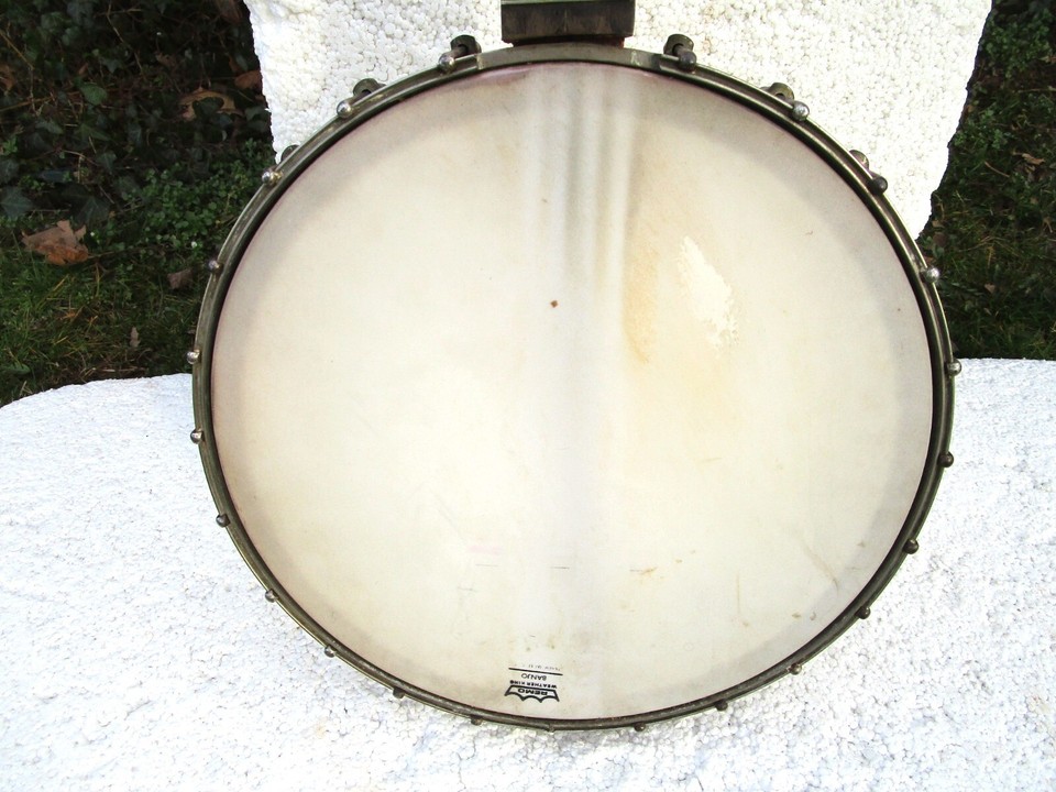 SLINGERLAND TENOR BANJO, 1920'S, 17 FRET, FOR PARTS, OR RESTORATION