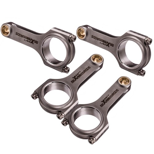 H beam Connecting Rods Bielles for Mitsubishi 4G63 Eclipse Lancer EVO 5.906"
