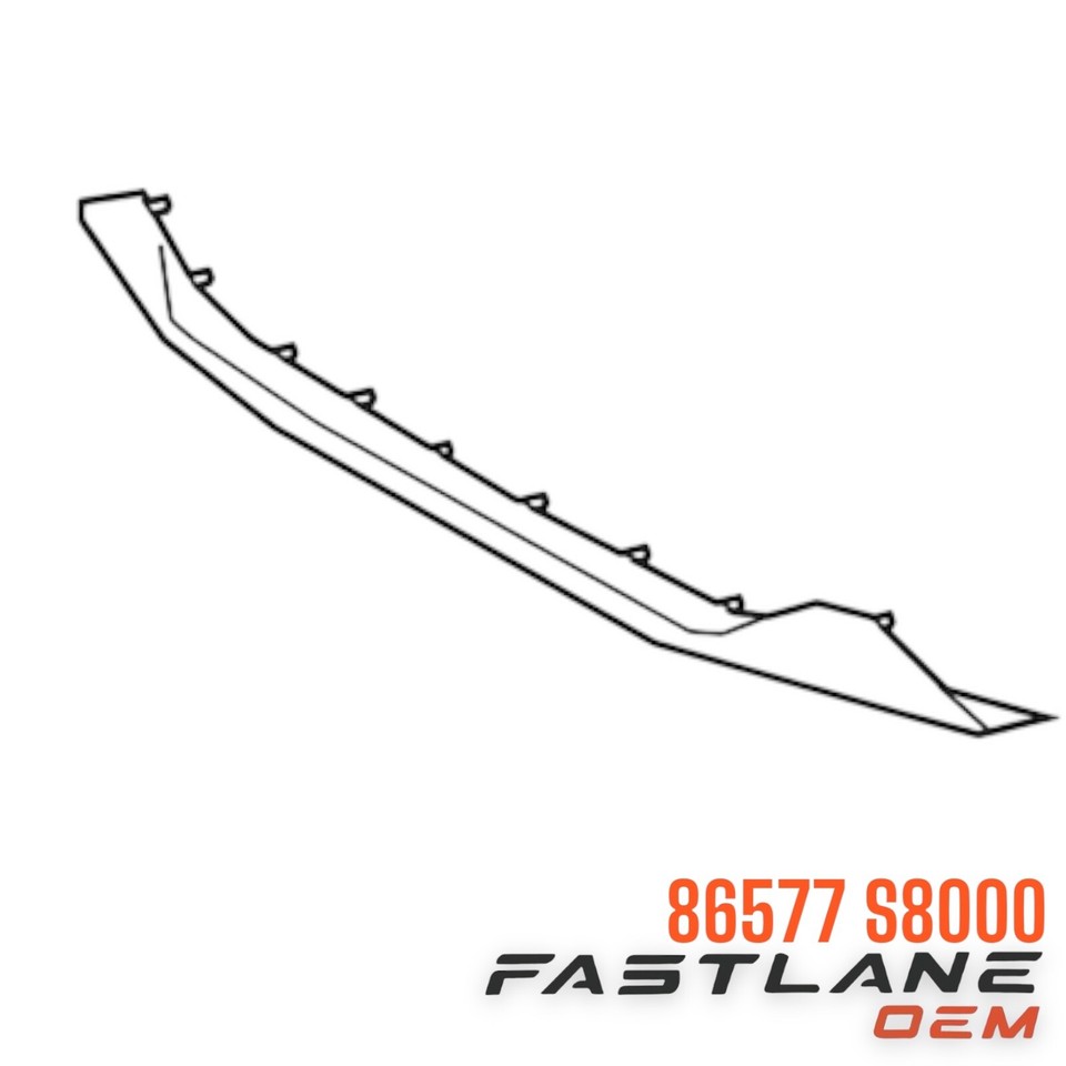 20202022 HYUNDAI PALISADE FRONT BUMPER SKID PLATE NEW OEM 86577 S8000