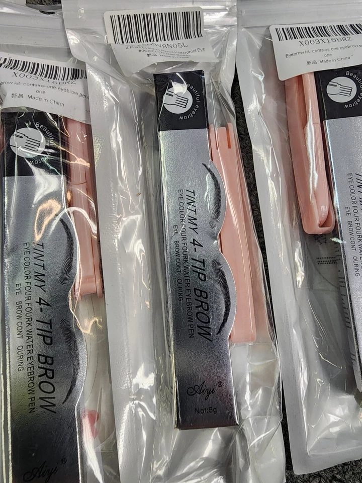 HUGE LOT 16pk 4 Point Eyebrow Tattoo Pen Waterproof Fork Tip Microblading Makeup - Image 2 of 4