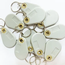 10pcs 125KHz EM EM4100 EM4200 RFID Proximity Keyfob Tag For Access control