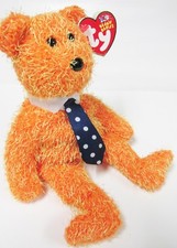 Ty Beanie Baby Pappa 2003 Father's Day Orange Bear PRISTINE Brand New/Mint Tags