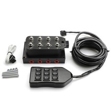 12v Air Suspension 8-solenoid Valve Manifold W Air Ride Control Harness 12v Air Suspension 8-solenoid Valve Manifold W Air Ride Control Harness