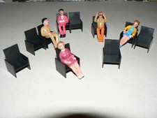 10 Lounge Chairs for Carrera Track for Decoration NEW