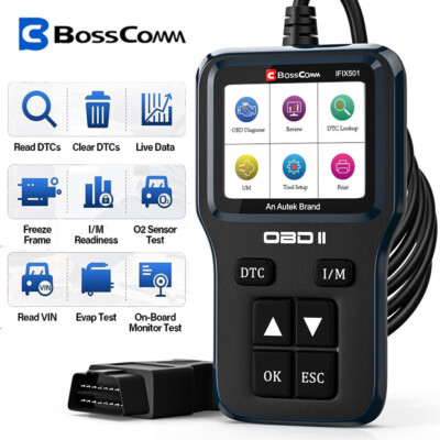 Automotive OBD2 Diagnostic Scanner Car Check Engine Light OBD Code Reader &Fault