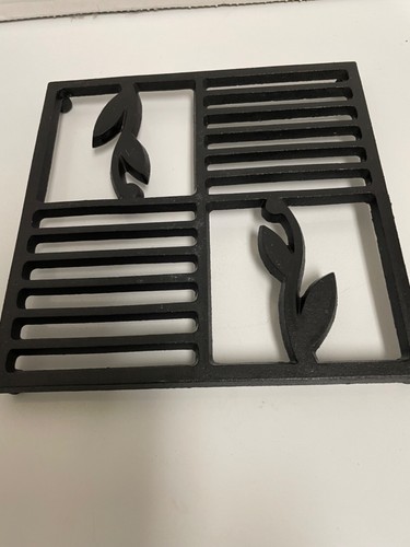 Dansk Trivet Cast Iron Kitchen Decor Hot Pad 7”