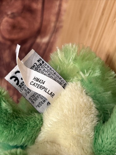 Ganz Webkinz Caterpillar 9" Plush Green Worm Stuffed Animal Toy HM434 NO CODE - Picture 6 of 6