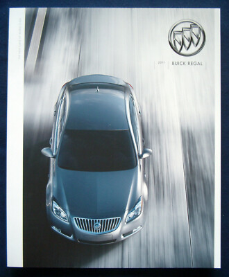 Prospekt brochure 2011 Buick Regal (USA)