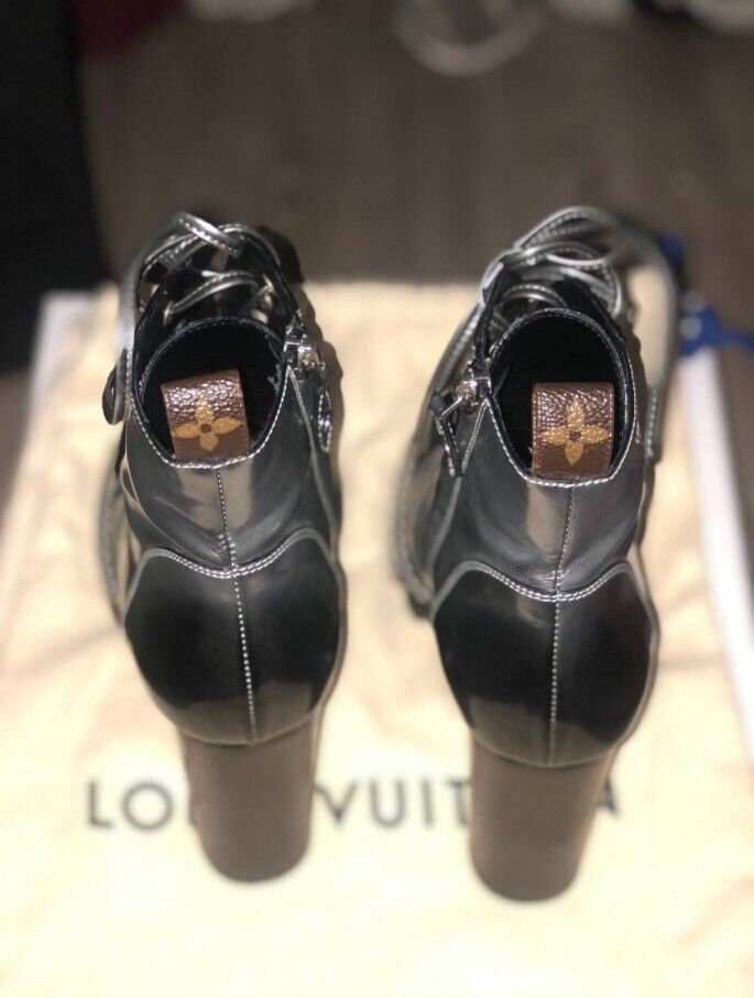 Louis Vuitton Patent Leather Boots for Women for sale