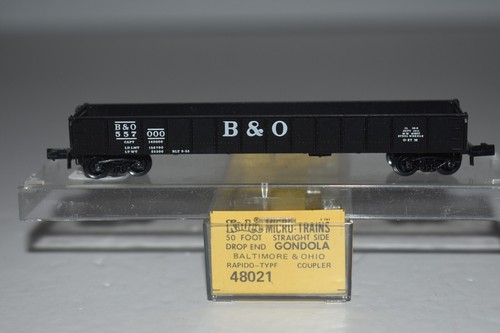 Góndola escala N Kadee 48021 Baltimore y Ohio 50' 557000 C50096 | Zustand: Used
