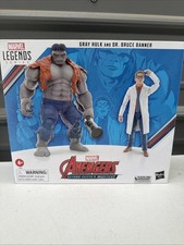 Avengers 60th Anniversary Marvel Legends Gray Hulk & Dr. Bruce Banner Sealed