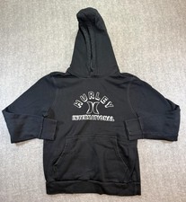 Hurley International Unisex Fleece Hoodie Sweatshirt-Small/Black/Pullover