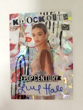 2023 Leaf Metal Pop Century Autograph K-LH1 Knockouts Silver LUCY HALE /15 Auto