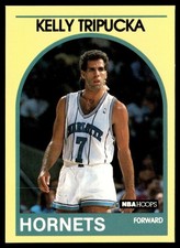 1990-91 Hoops 100 Superstars Kelly Tripucka Charlotte Hornets #11