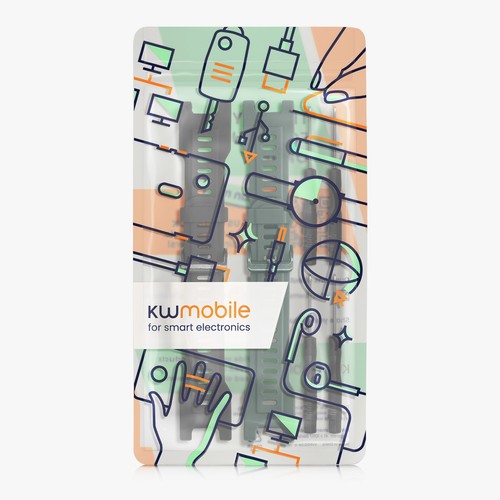 kwmobile 2x bransoletka sportowa kompatybilna z bransoletką Huami Amazfit T-Rex / T-Rex Pro - Zdjęcie 6 z 8