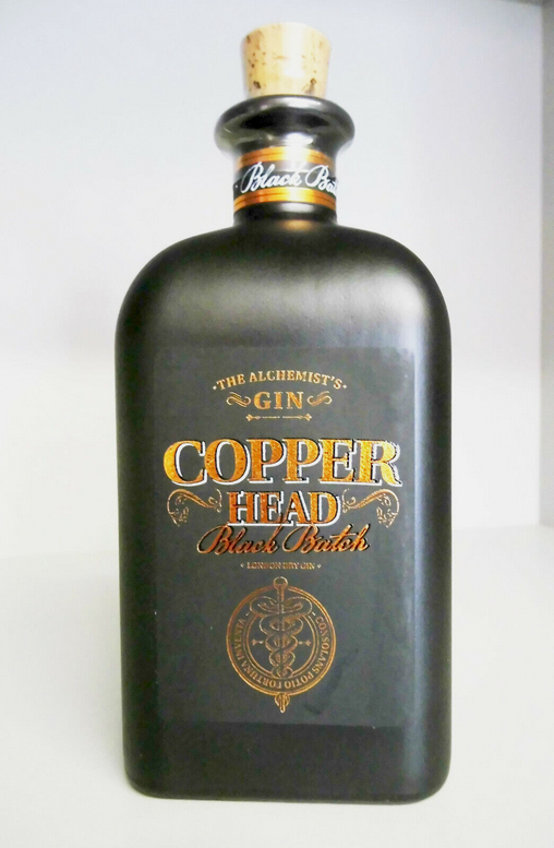 (58€/L) 500ml Copperhead Gin Black Batch Alchimist London Dry Gin 42%