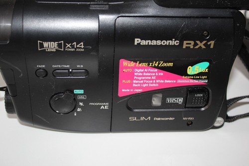 PANASONIC NV-RX 1B Camcorder handycam Wide Lens UNTESTED - Picture 16 of 24