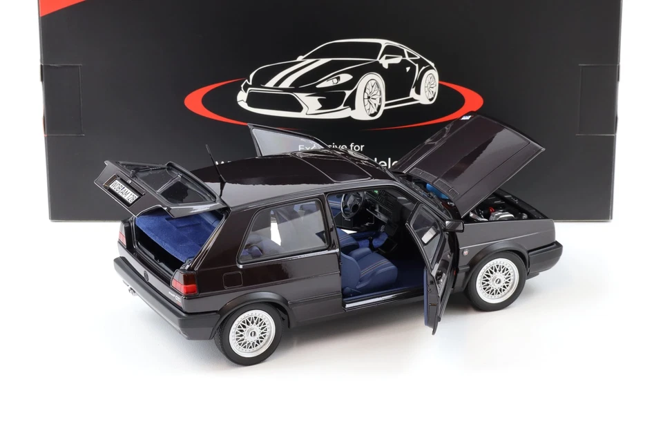 1:18 Norev VW Golf 2 GTI G60 Edition One 1990 Bourgogne Foncé - Limité à 999 pcs - Photo 4/4