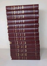 Vintage Encyclopedia Britannica Set Of 13 Book Of The Year 1959-1971