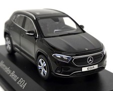 Herpa 1/43 Mercedes Benz EQA H243 2021 Cosmos Black Diecast Model Car