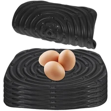 6 Pack Washable Nesting Pads for Chicken Boxes and Coops, 12 x 12 Inch Bedding