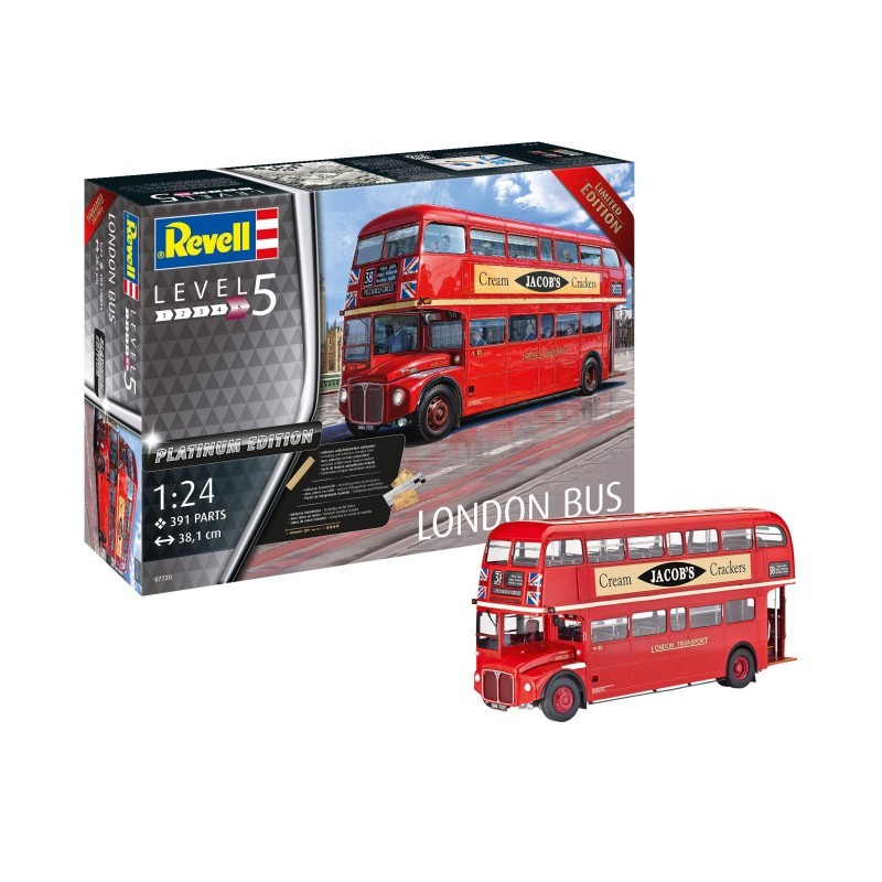Bus de Londres Revell 07720 maquette plastique à construire 1/24 pour modéliste adulte expert